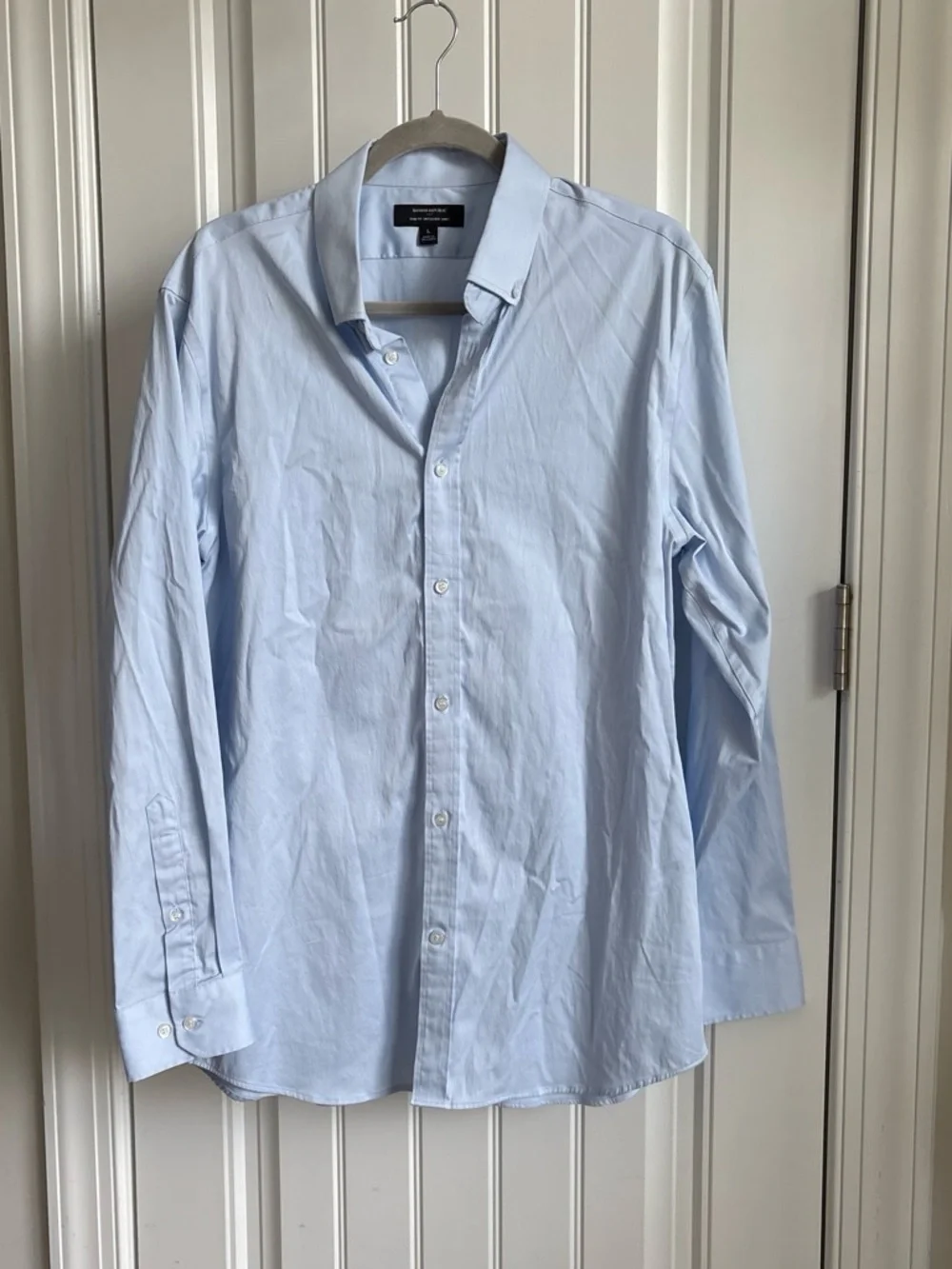 Banana Republic Light Blue Men's Dress Shirt